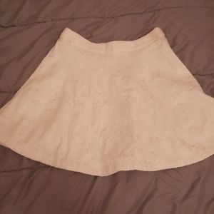 A white skirt